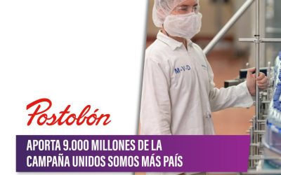 POSTOBON Aporta 9.000 millones de la campaña unidos somos más país